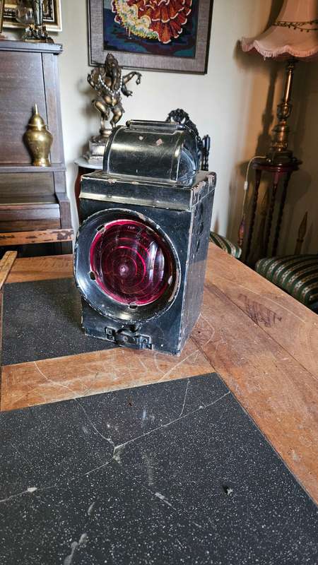 Antique Railway Lamp