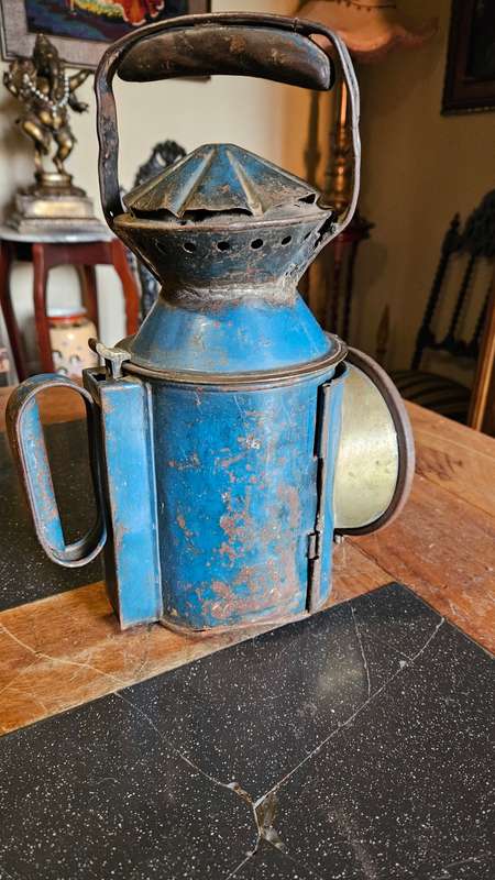 Bullpitt & Sons Antique Railway Lamp 1924