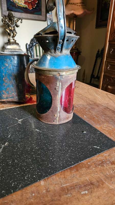 Bullpitt & Sons Antique Railway Lamp 1924