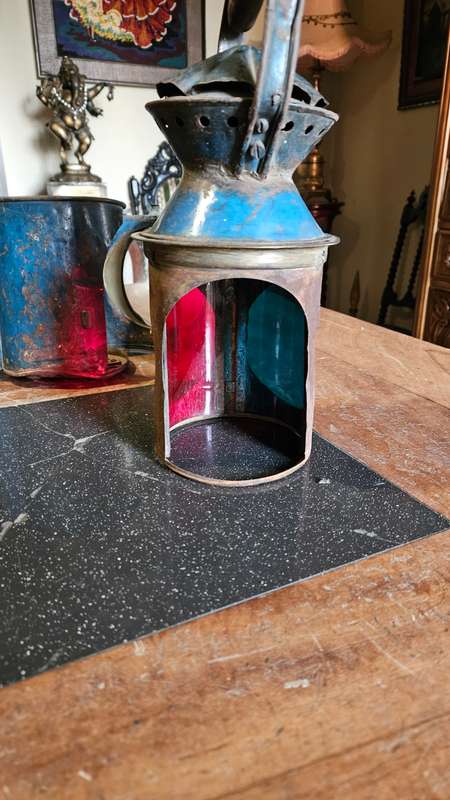 Bullpitt & Sons Antique Railway Lamp 1924