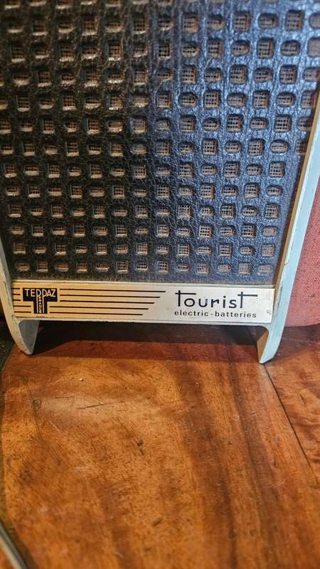 Vintage Teppaz Tourist Turntable Electric/Battery