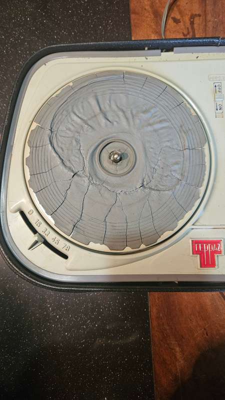 Vintage Teppaz Tourist Turntable Electric/Battery