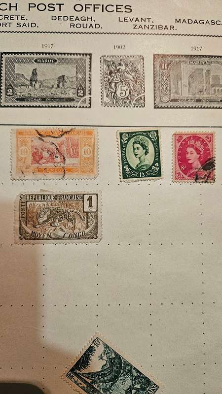 French Post Stamps