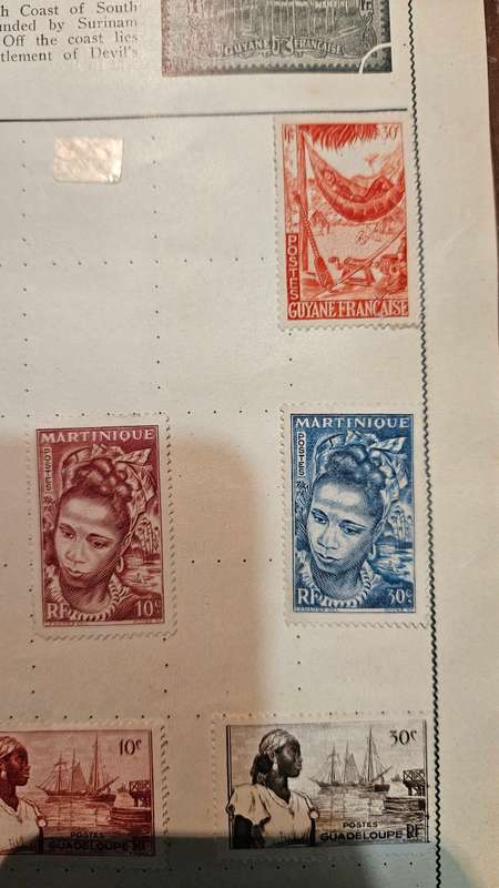 French Post Stamps