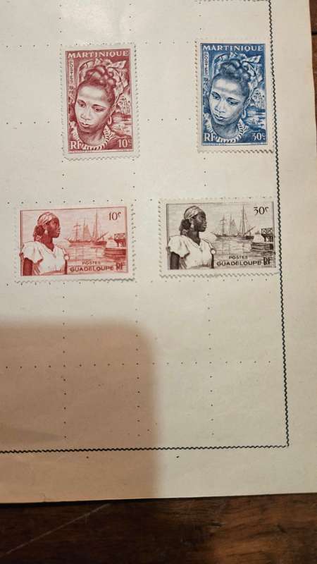 French Post Stamps