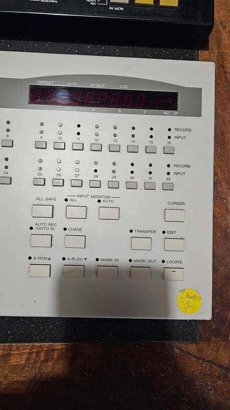 2 X Fostex Synchronizers 4035 & Remote Control Unit RMC8
