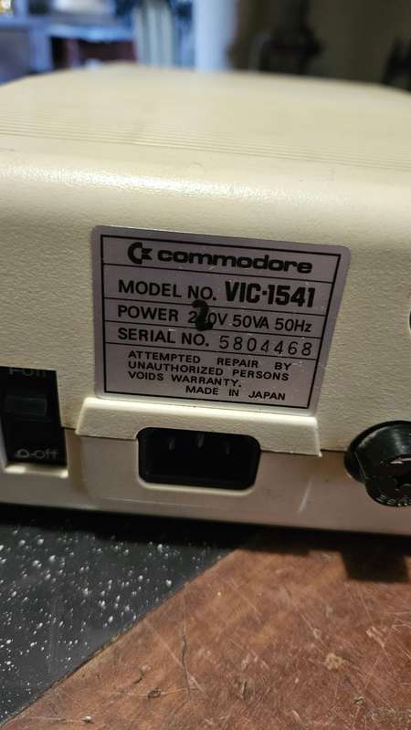 Commodore VIC 1541 Single Floppy Drive