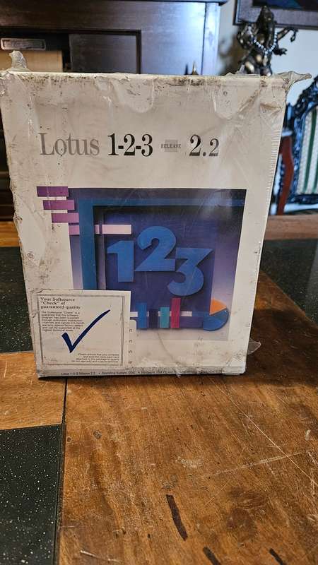 Lotus 1-2-3 Release 2.2 Sealed