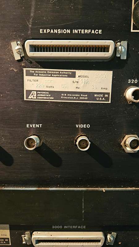 Physical Acoustics Corporation Smart Display 3000 & Amp 3004