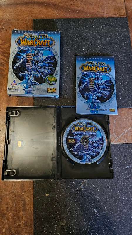Warcraft Game Pack. The Wrath of the Lich King. 4 CD`s