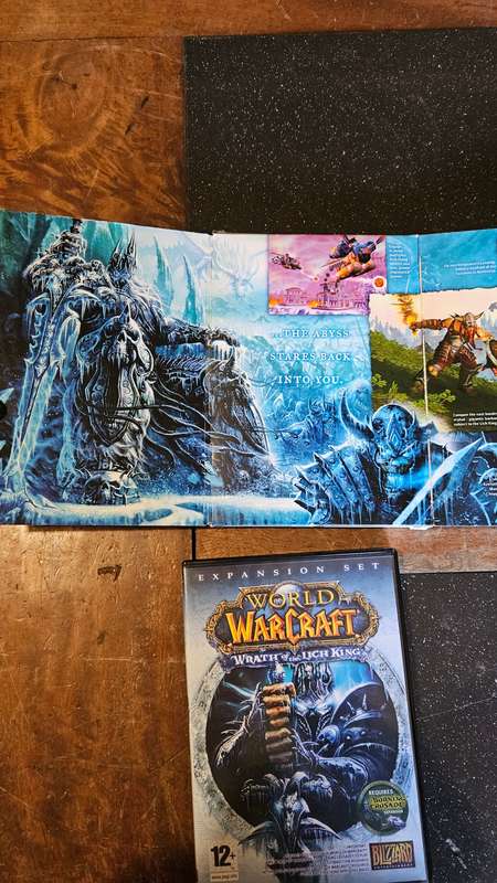 Warcraft Game Pack. The Wrath of the Lich King. 4 CD`s