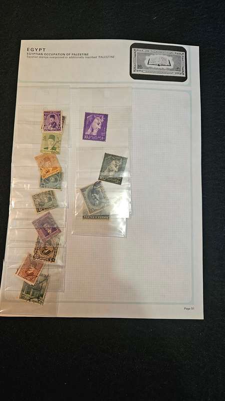 Collectable Egypt Stamps