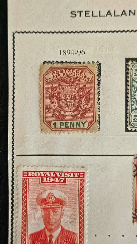 Transvaal & Basutoland Stamps