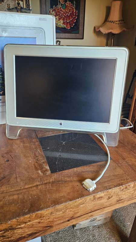 Apple 23-inch Cinema HD Display Monitor.
