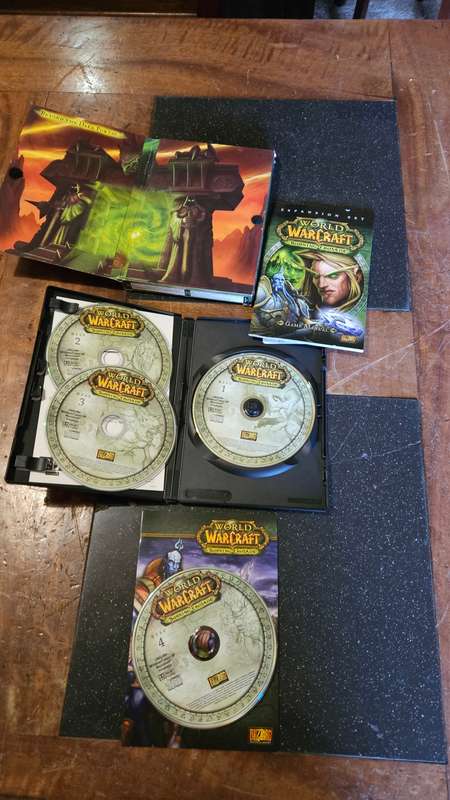 Warcraft Game Pack. The Burning Crusade. 4 Cd`s