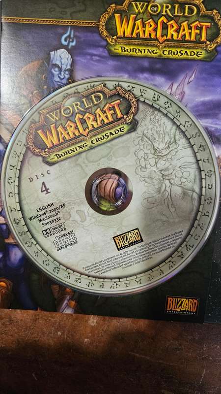 Warcraft Game Pack. The Burning Crusade. 4 Cd`s