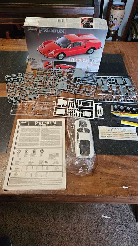 Ferrari Dino 246 GT Scale 1-24 by Revell Premium