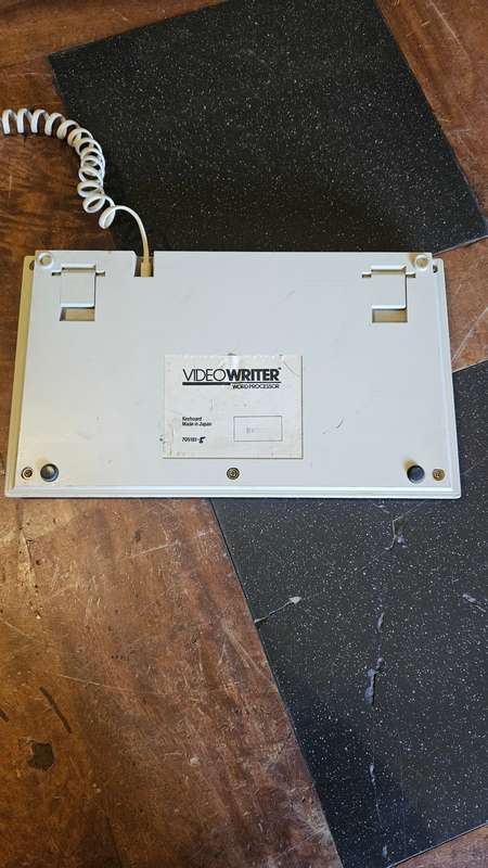 Video Writer Word Processor Keyboard
