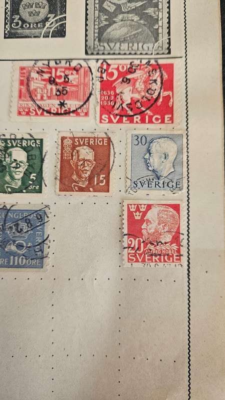 Collectable Stamps of Sweden