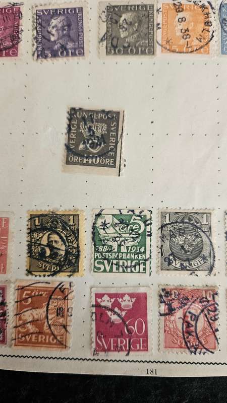 Collectable Stamps of Sweden