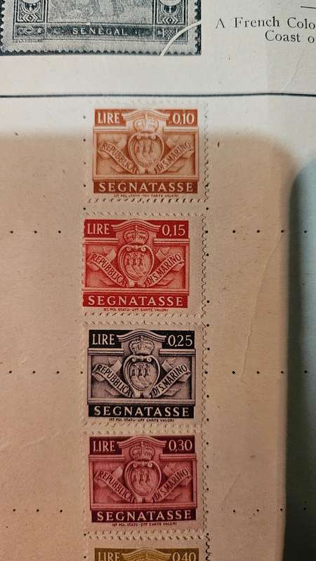 Turkey, San Merino & Jamaica Stamps
