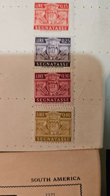 Turkey, San Merino & Jamaica Stamps