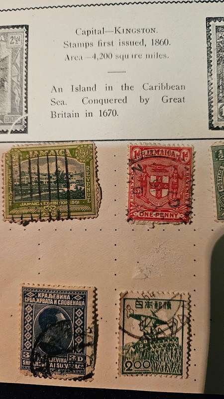 Turkey, San Merino & Jamaica Stamps