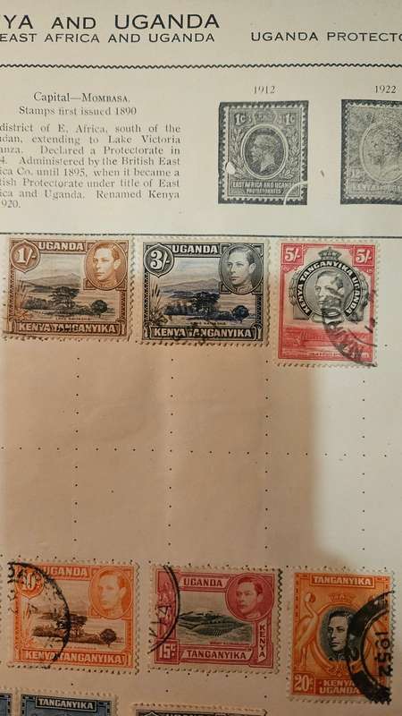 Yugoslavia, Kenya & Uganda Stamps