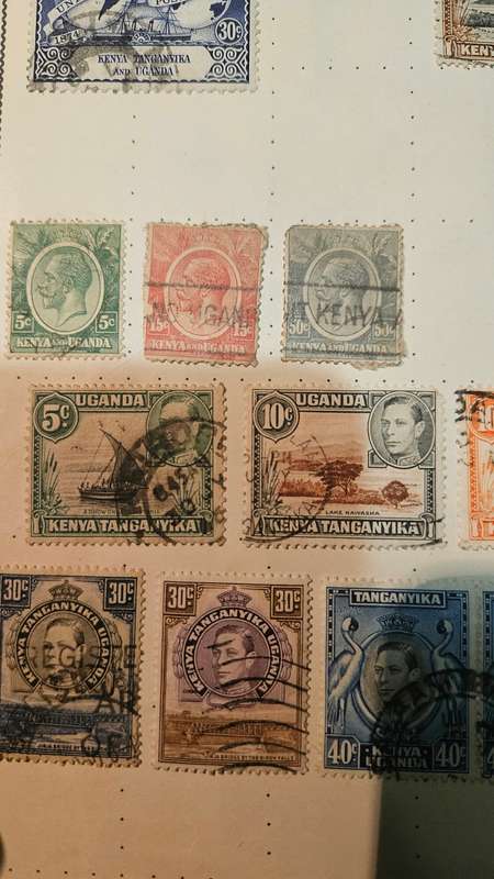 Yugoslavia, Kenya & Uganda Stamps