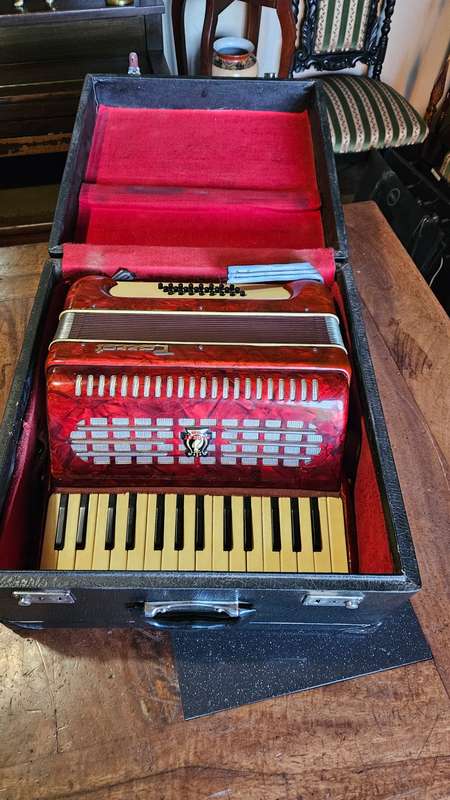 Parrot Piano Accordian
