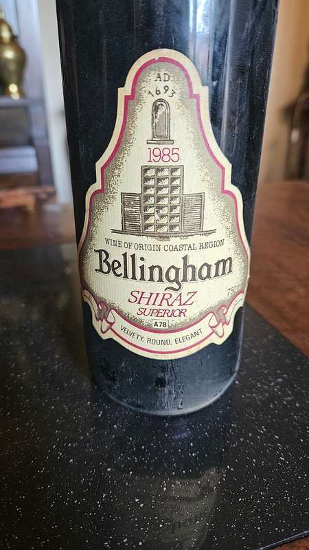 1985 Bellingham Shiraz