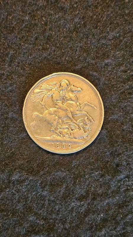 1892 British Silver Crown