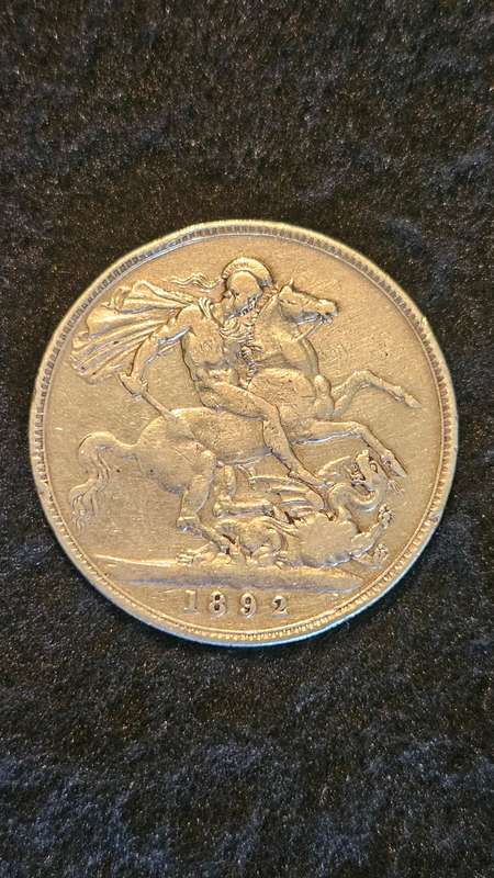 1892 British Silver Crown