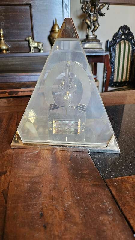 Vintage Plastic Mantle Clock