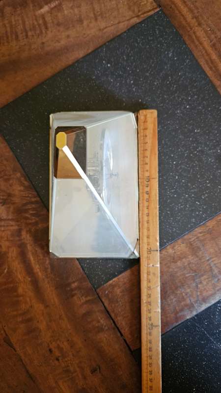 Vintage Plastic Mantle Clock