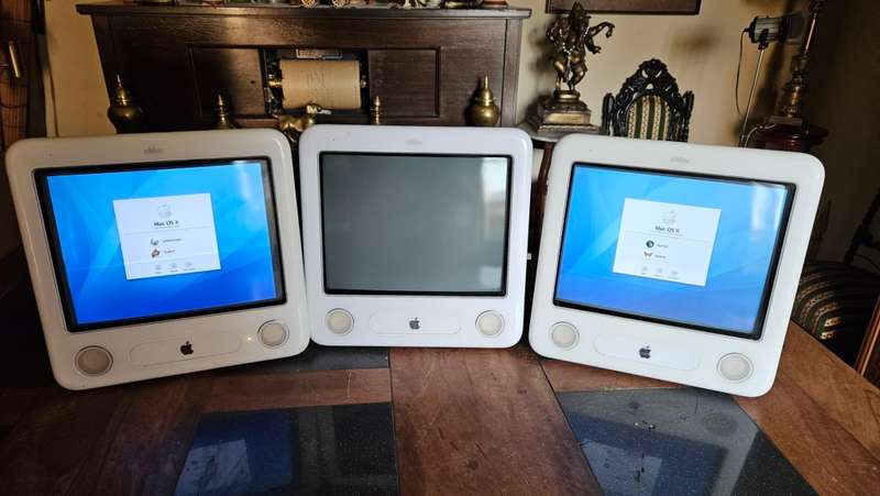 3 X Apple eMAC's Model A1002