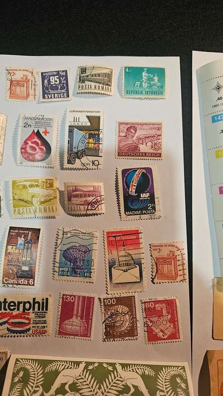 Collectable Stamps from Various Countries