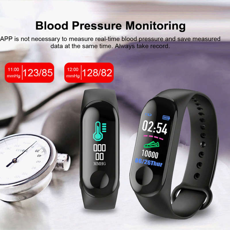 M3 Plus Waterproof Fitness Tracker