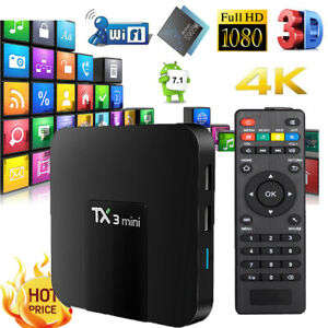 TX3 4K SMART TV BOX 2GB + 16 GB Android 8.1.2