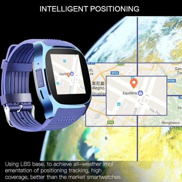 Unisex Professional/Fashion Smart Watch with Camera, SIM & SD Support, Bluetooth, Sleep Monitor etc.