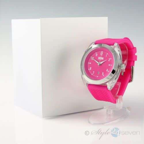 STORM *IMPORTED FROM EUROPE **AUTHENTIC BRANDED WOMENS PINK DATE WATCH ***ONLY ONE AVAILABLE