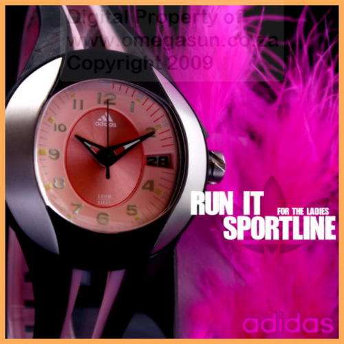 **R1,199.00** ADIDAS AUTHENTIC LADIES PINK DIAL ANALOGUE SPORTS WATCH - *BRAND NEW!* LAST 2 LEFT