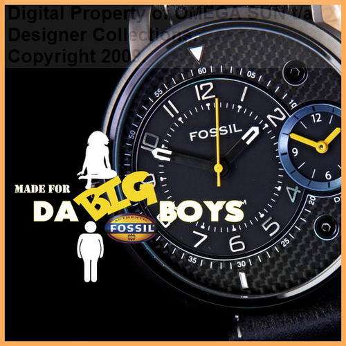 **R1,995.00** FOSSIL GENTS AUTHENTIC EXTRA LARGE DUAL TIME **BRAND NEW WITH 11 YEAR WARRANTY!!!**
