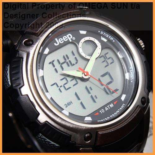 REDUCED RRP R2,399 NOW R695 JEEP ANALOGUE AND DIGITAL CHRONOGRAPH - NEW WITH FULL GUARANTEE!!!