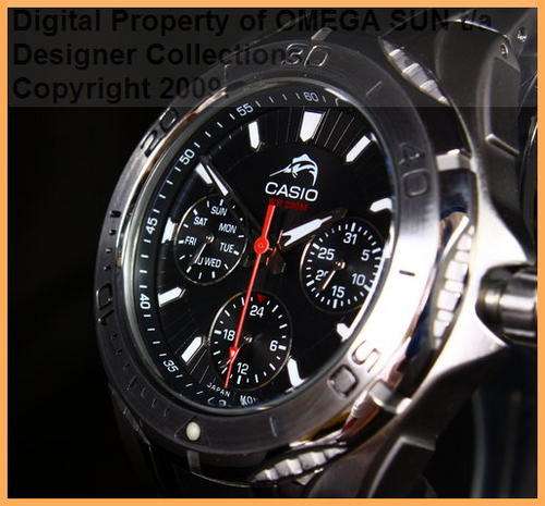 **R1,695.00** CASIO GENTS ANALOGUE DIVE CHRONOGRAPH WATCH - IMPORTED FROM EUROPE **BRAND NEW!!!**