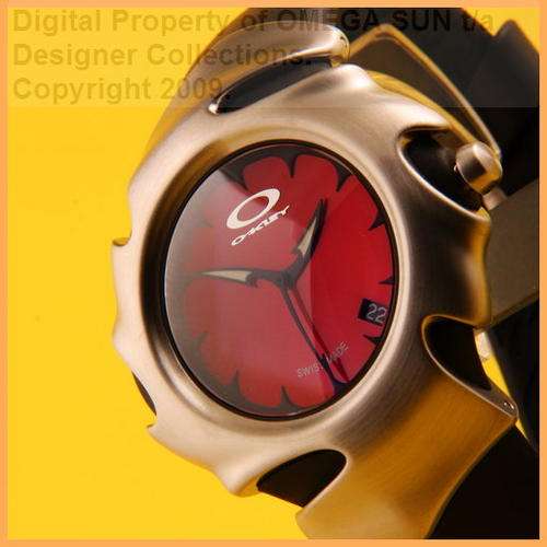 **R6,499.00** OAKLEY BLADE GENTS 100% AUTHENTIC AND BRAND NEW RED FACE WATCH WITH FULL GUARANTEE!