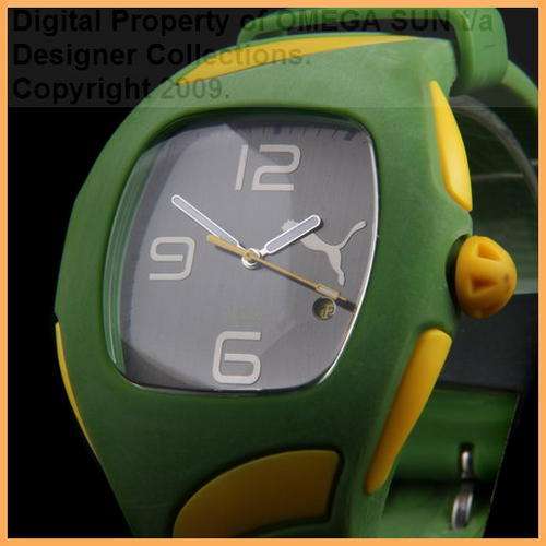 **R1,495.00** PUMA AUTHENTIC UNISEX ENERGY GREEN SPORTS WATCH  *BRAND NEW WITH FULL GUARANTEE!*