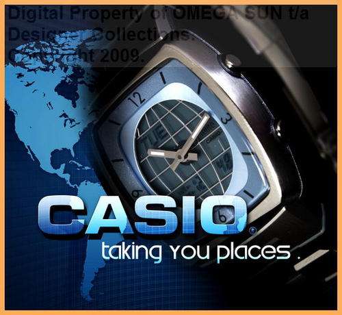 **R1,299.00** CASIO FELITE LADIES DIGITAL AND ANALOGUE WAVECEPTOR - BRAND NEW WITH FULL GUARANTEE!!!