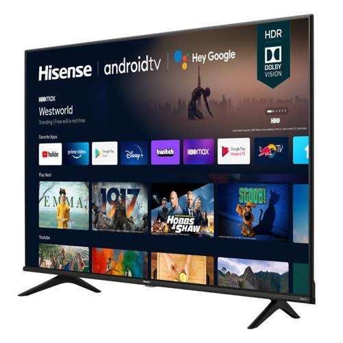Hisense 50 inch 4k LED Backlit Ultra High Definition VIDAA U4.0 Smart TV