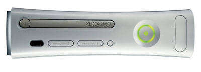 Xbox 360 plus 3 games